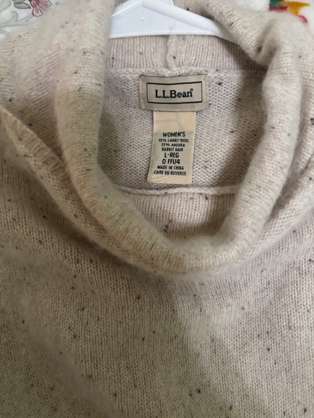 Vintage wool turtleneck